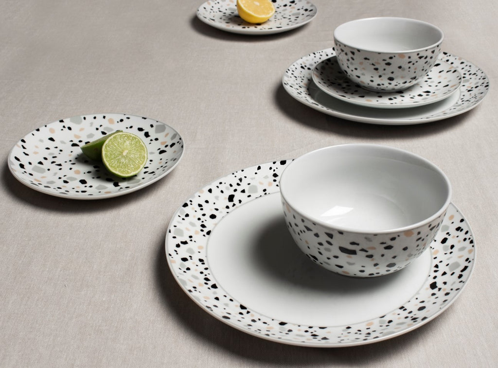 12pc Terrazzo Dinner Set