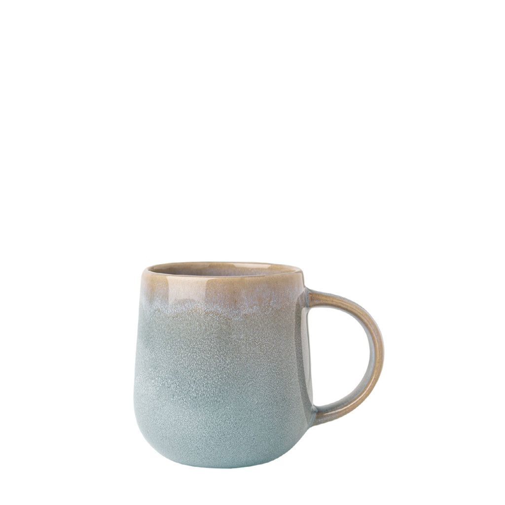 Reactive Glaze Grey 4pc Mug Set