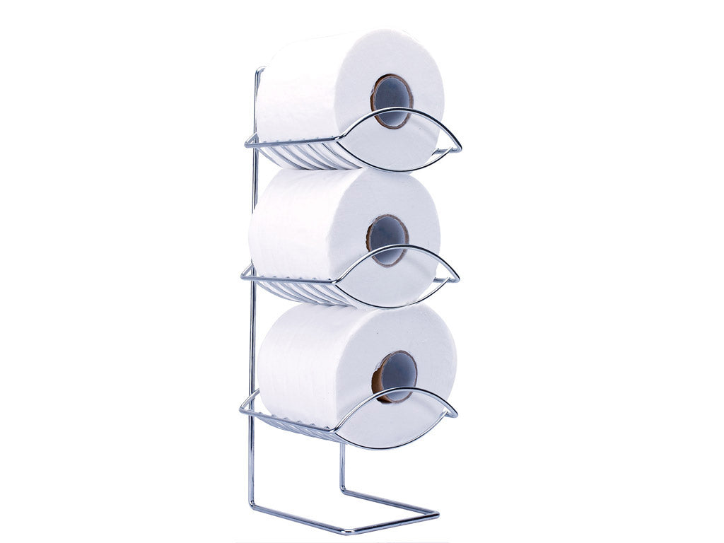 Oceana 3 Tier Toilet Roll Holder