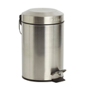 Brushed Steel 3ltr Pedal Bin