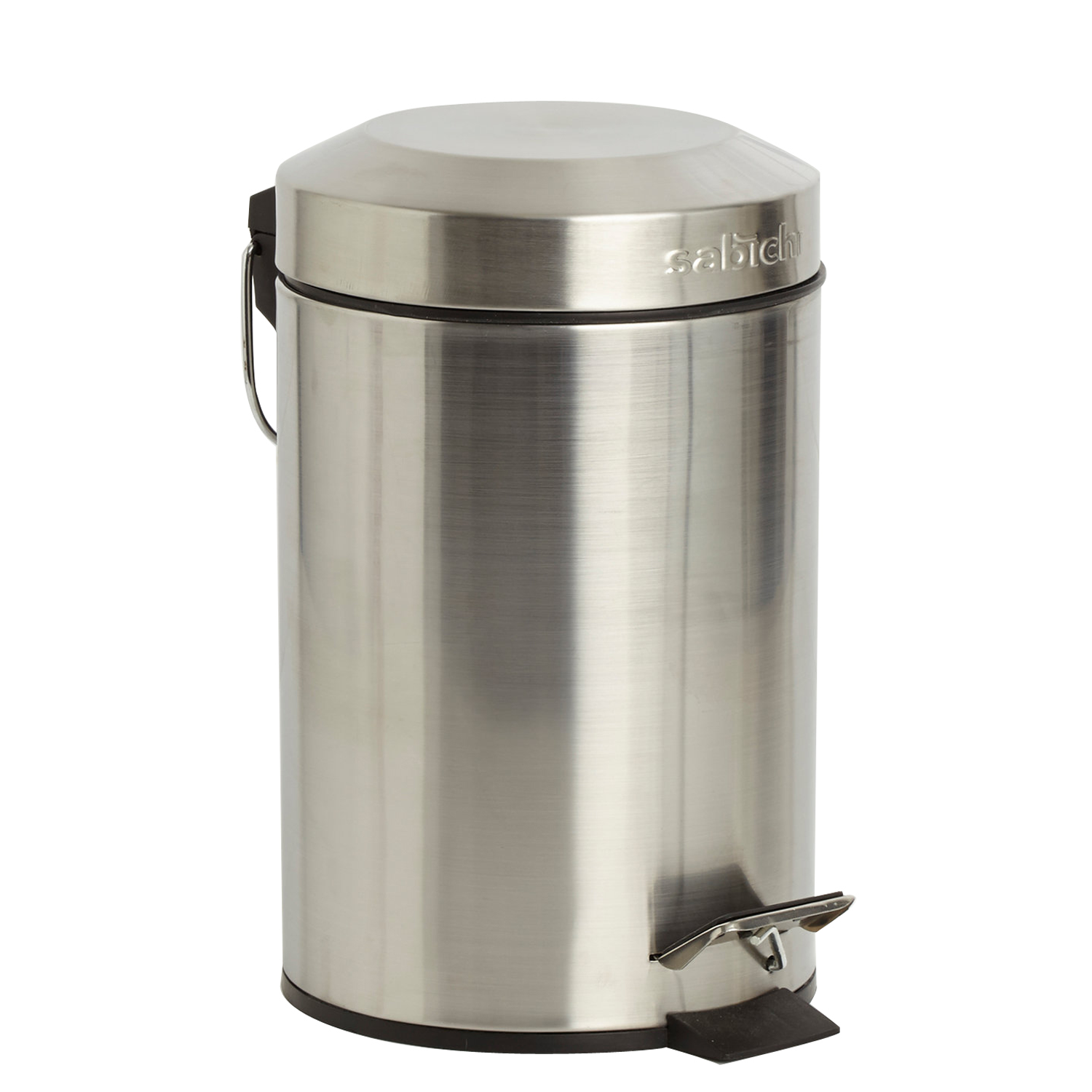 Brushed Steel 3ltr Pedal Bin
