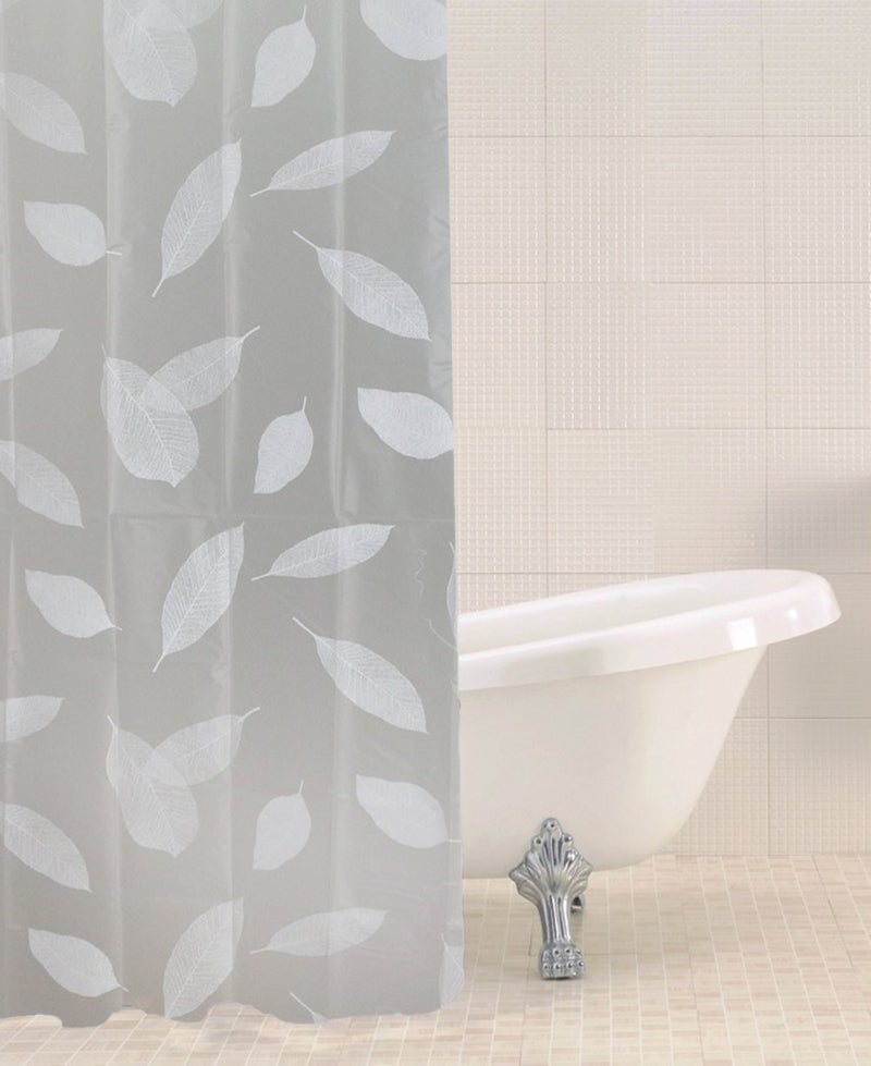 Leaves PEVA Shower Curtain