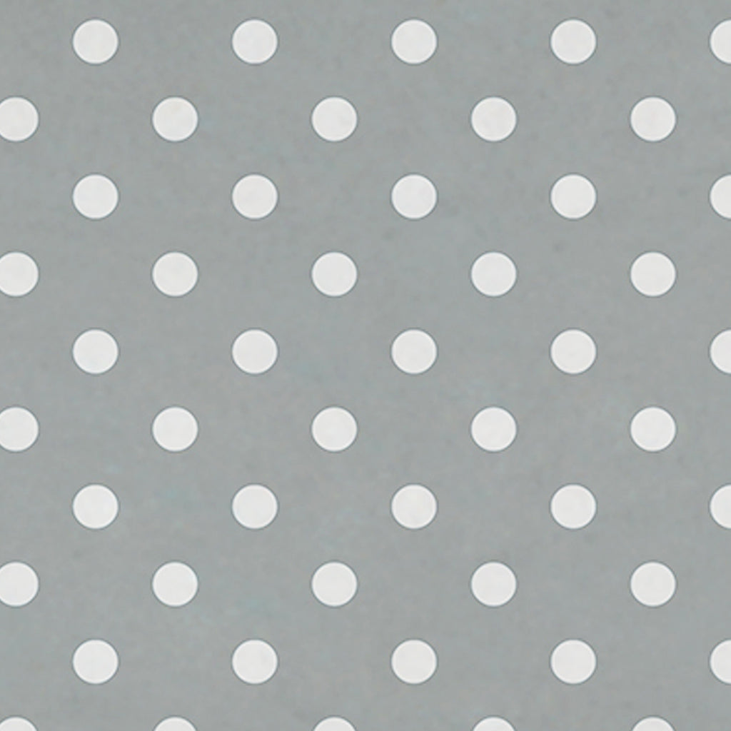 Grey Polka Dot PVC Tablecloth