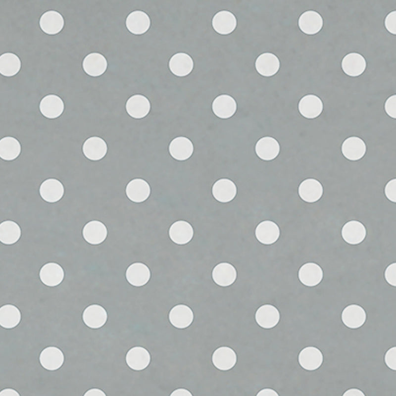 Grey Polka Dot PVC Tablecloth