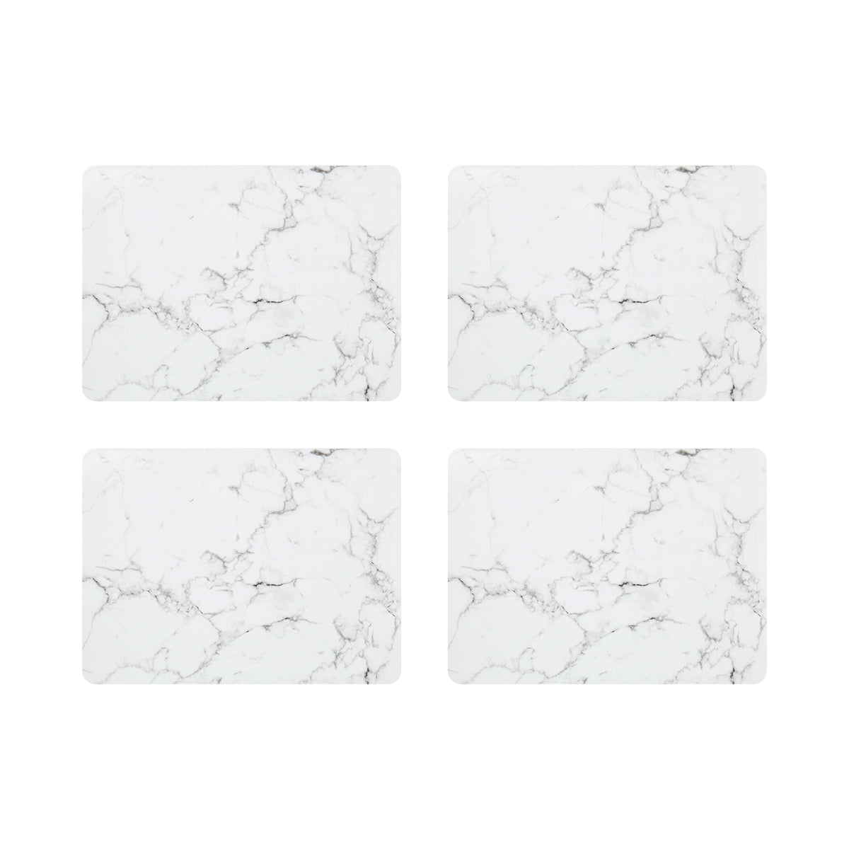 Marble Placemat and Coaster Set