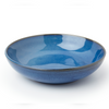 Blue Reactive Set of 4 Pasta Bowls