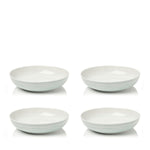 Green Swirl 4pc Pasta Bowl Set