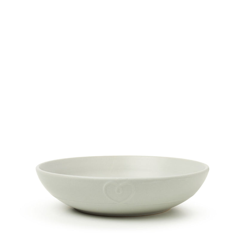 Embossed Heart 4pc Pasta Bowl Set