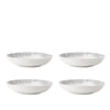 Brooklyn Set of 4 Pasta Bowls Grey