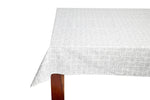 Brooklyn Grey Fabric Tablecloth