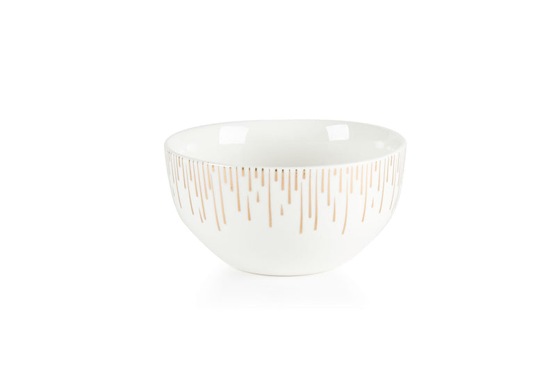 Sabichi 12pc Gold Sunburst Dinner Set
