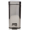 Stainless Steel Slim Line 5ltr Pedal Bin