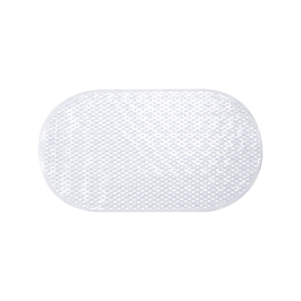 PVC Bath Mat Oval Clear