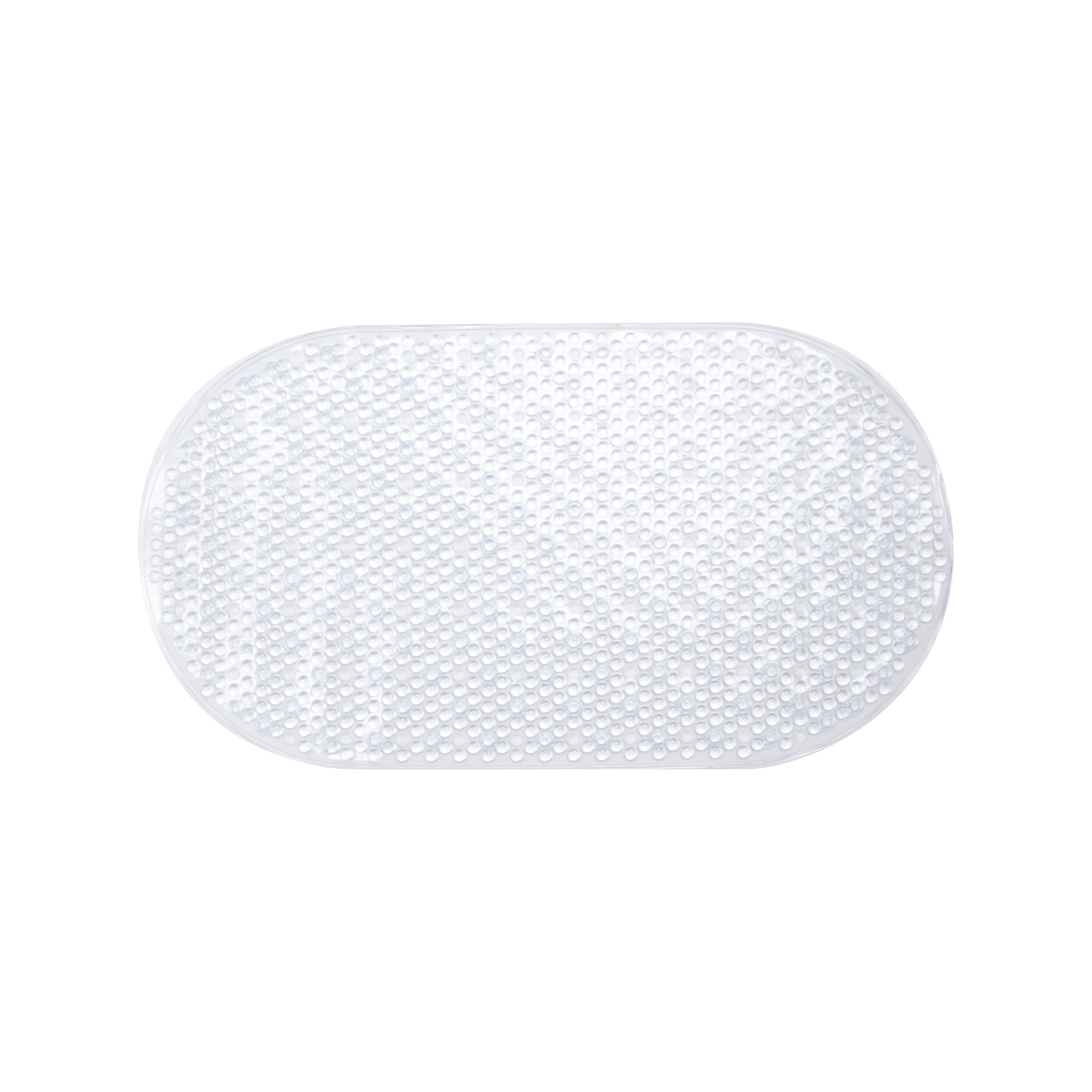 PVC Bath Mat Oval Clear
