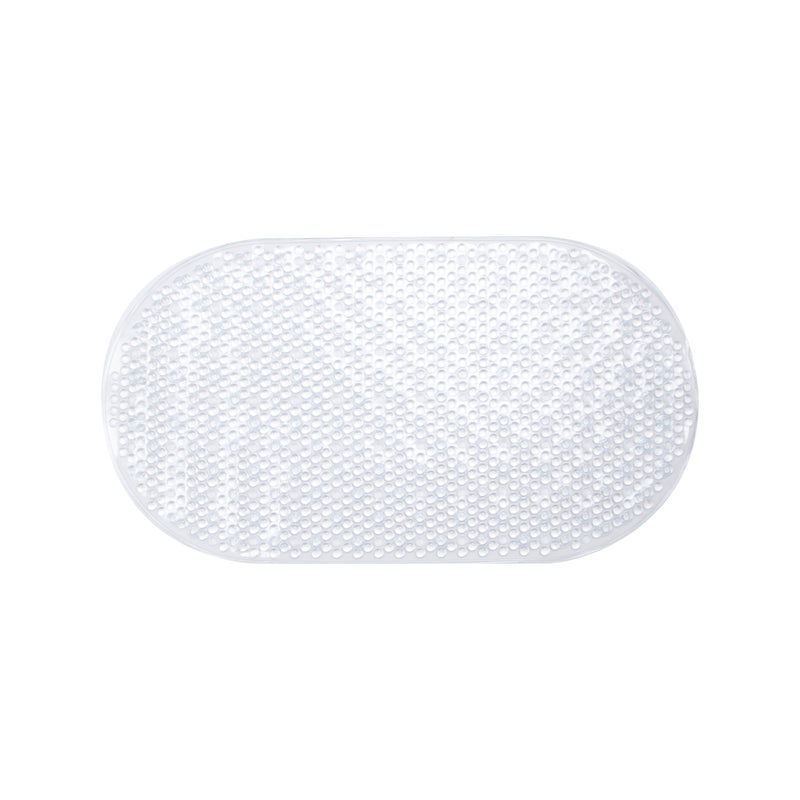 PVC Bath Mat Oval Clear