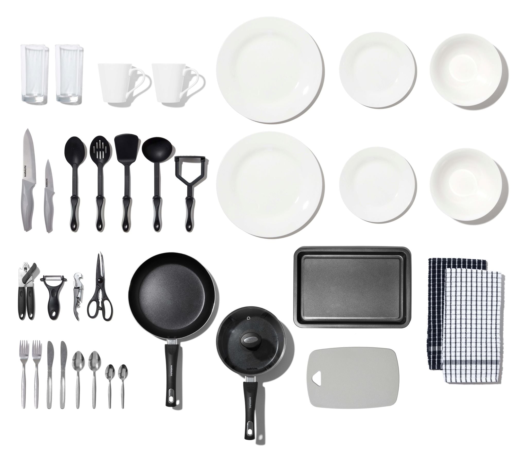 35 Piece Kitchen Starter Kit – Sabichi Homewares Ltd
