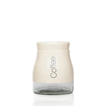 Cream Coffee Jar