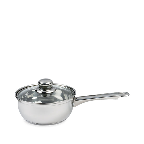 18cm Essential Saucepan With Glass Lid