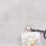 PVC Bath Mat Oval Clear