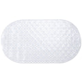 PVC Bath Mat Oval Clear