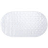 PVC Bath Mat Oval Clear