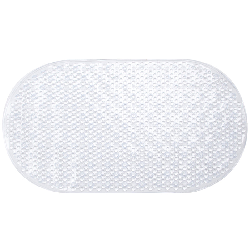 PVC Bath Mat Oval Clear