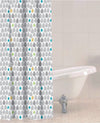 Rain Drops PEVA Shower Curtain