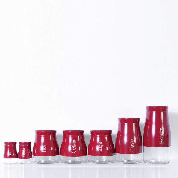 Red Salt & Pepper Set