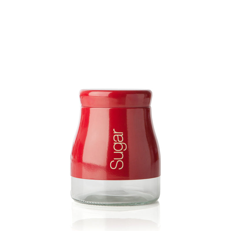 Red Sugar Jar