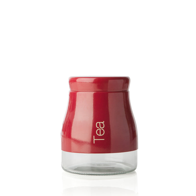 Red Tea Jar